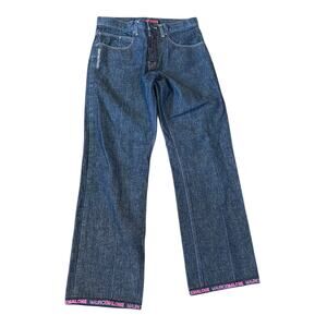 Vintage 90s Mojeans Maurice Malone Baggy Denim Pants Women's Size 12